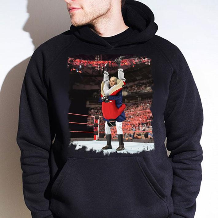 George Washington mashup WWE meme 4th of july independence day t-shirt hoodie
