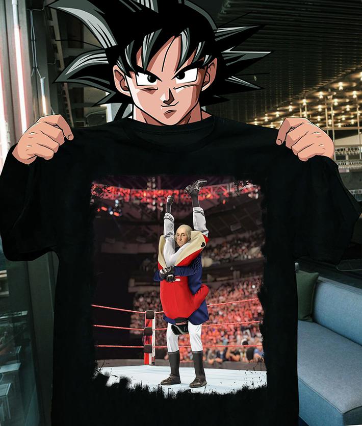 George Washington mashup WWE meme 4th of july independence day t-shirt shirt