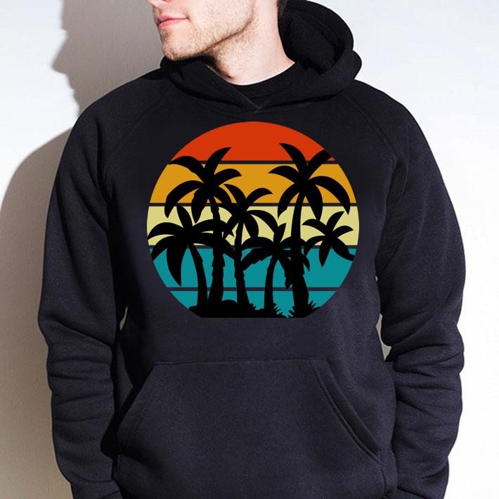 Palm Trees Beach Sunset Classic t-shirt hoodie