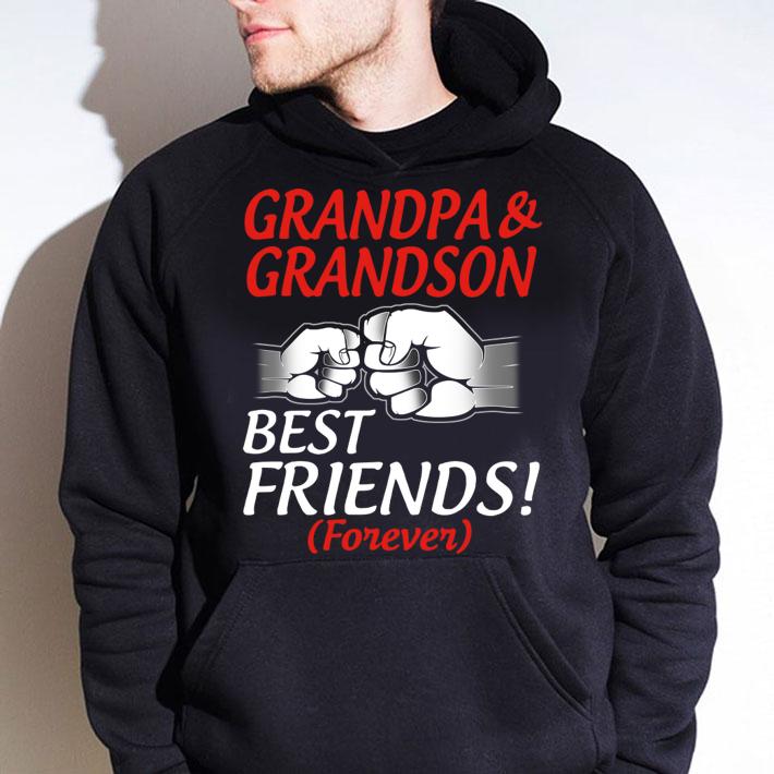 Grandpa And Grandson Best Friends Forever Happy Father's Day t-shirt hoodie