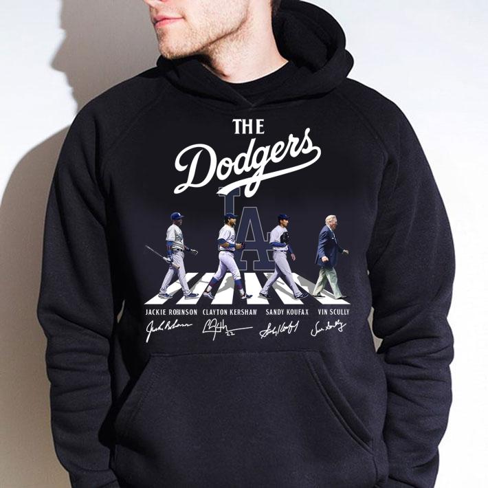 The Dodgers Abbey Road Signatures t-shirt hoodie