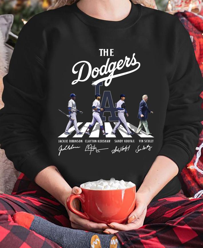 The Dodgers Abbey Road Signatures t-shirt sweatshirt