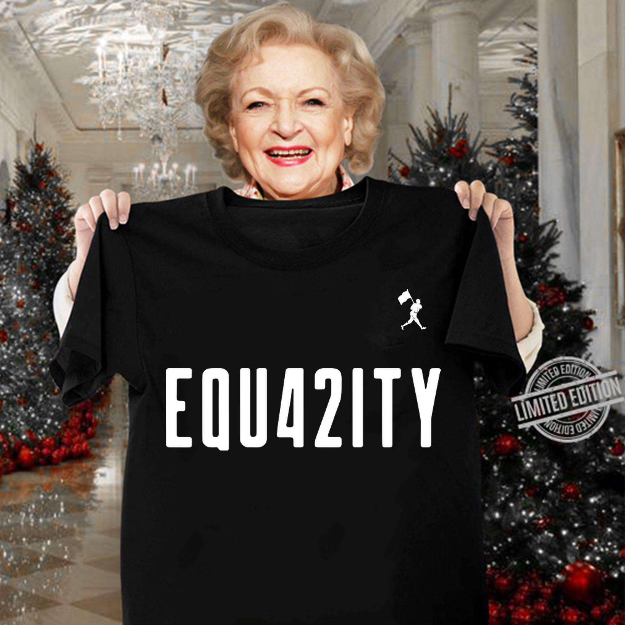 Baseballism Equ42ity Classic Funny t-shirt woman shirt