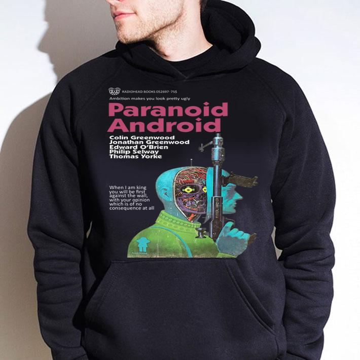 Paranoid Android t-shirt hoodie
