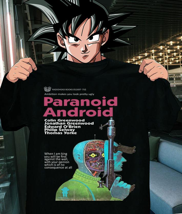 Paranoid Android t-shirt shirt