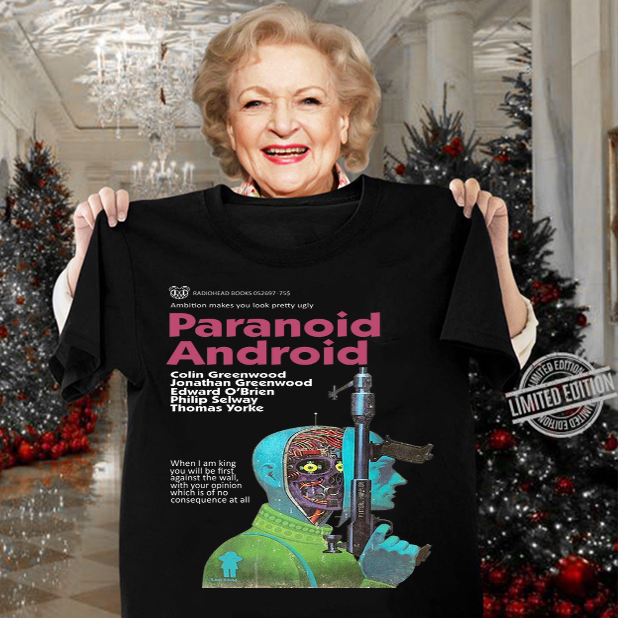 Paranoid Android t-shirt woman shirt