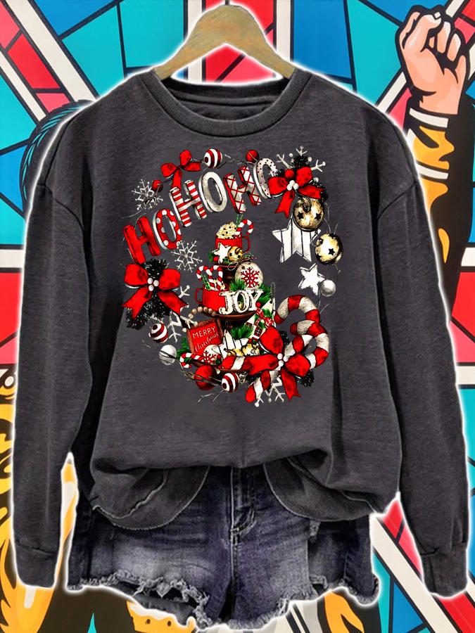 Hohoho Design With Tired Tray For Merry Xmas t-shirt sweatshirt