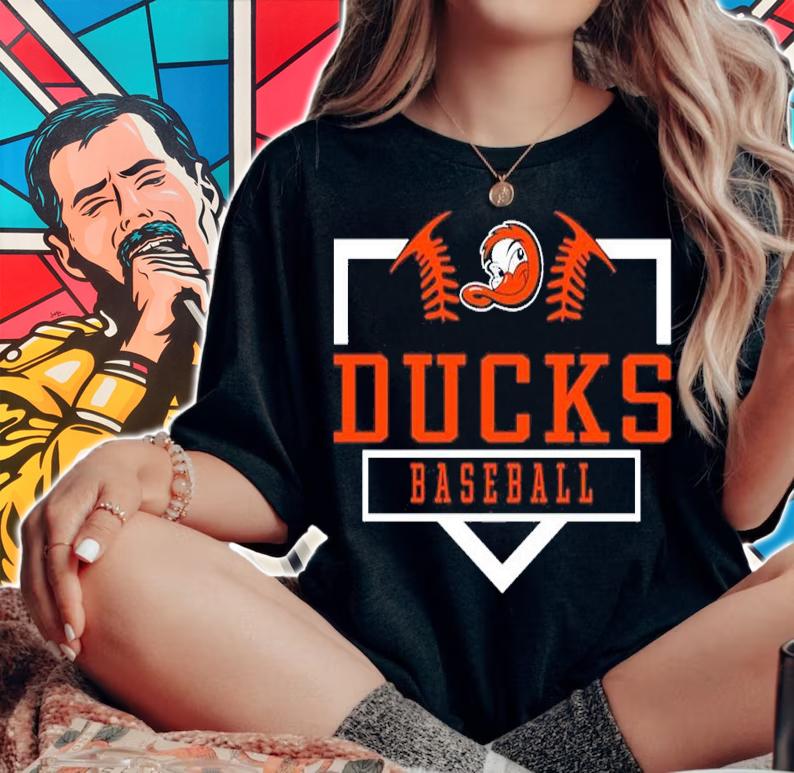 Ducks Baseball 2023 t-shirt woman shirt