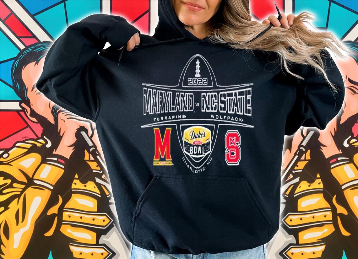 2022 Duke's Mayo Bowl 2-Team Maryland Terrapins vs North Carolina State Wolfpack shirt t-shirt hoodie