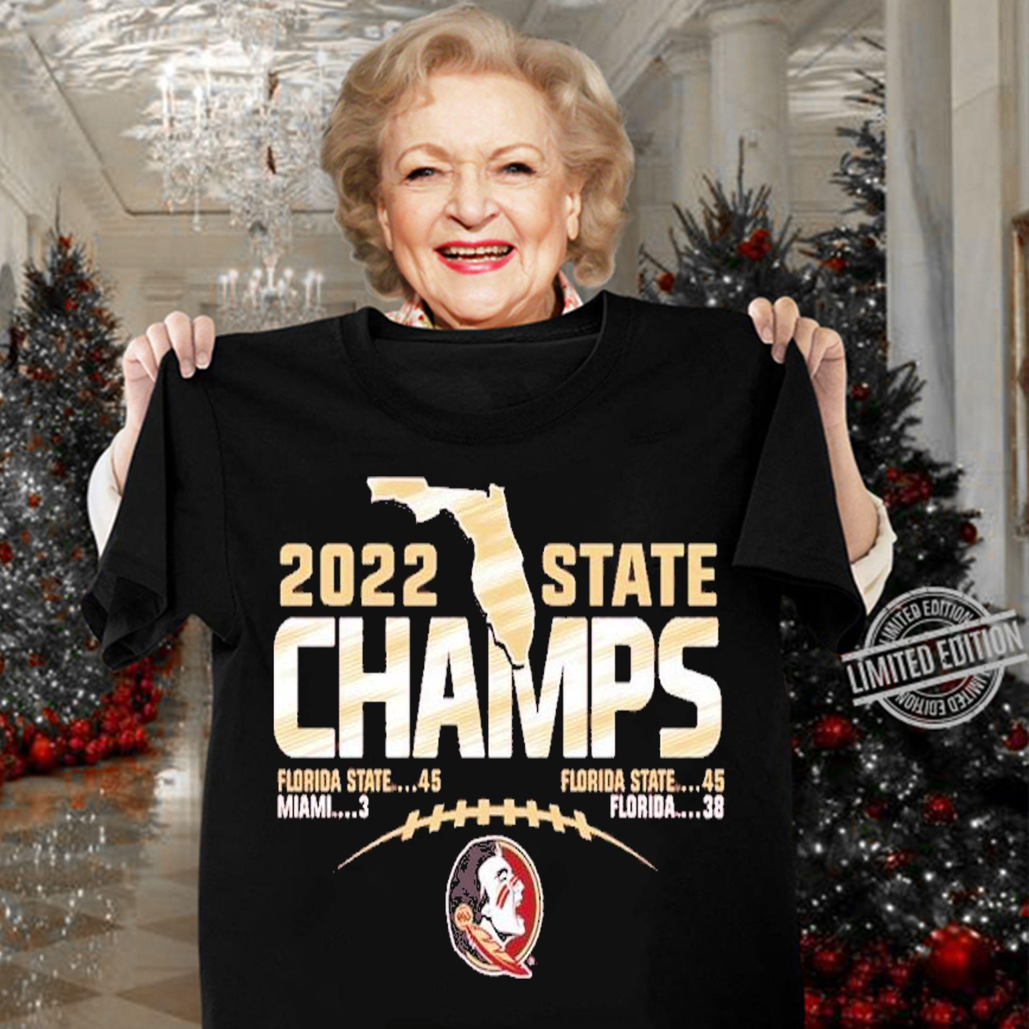 2022 State Champs Floria State 45 Shirt t-shirt woman shirt