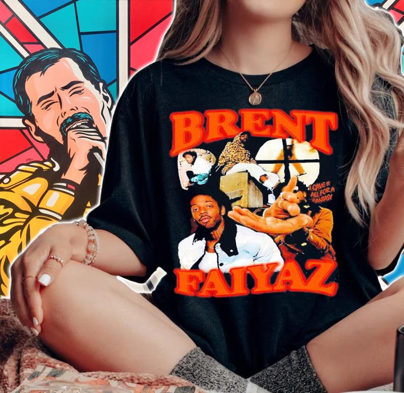 Brent Faiyaz Shirt t-shirt woman shirt