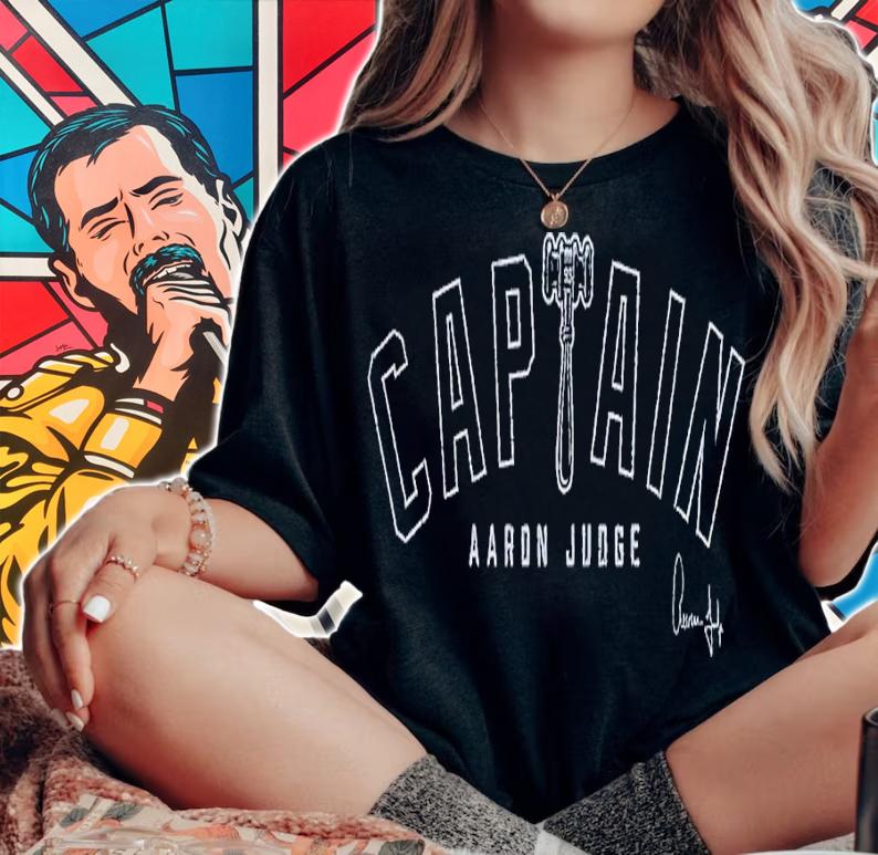 Captain Aaron Judge shirt t-shirt woman shirt