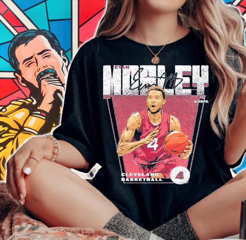 Evan Mobley Cleveland Premiere Basketball Shirt t-shirt woman shirt