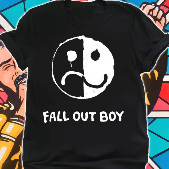 Fall Out Boy Smile Frown Shirt t-shirt shirt