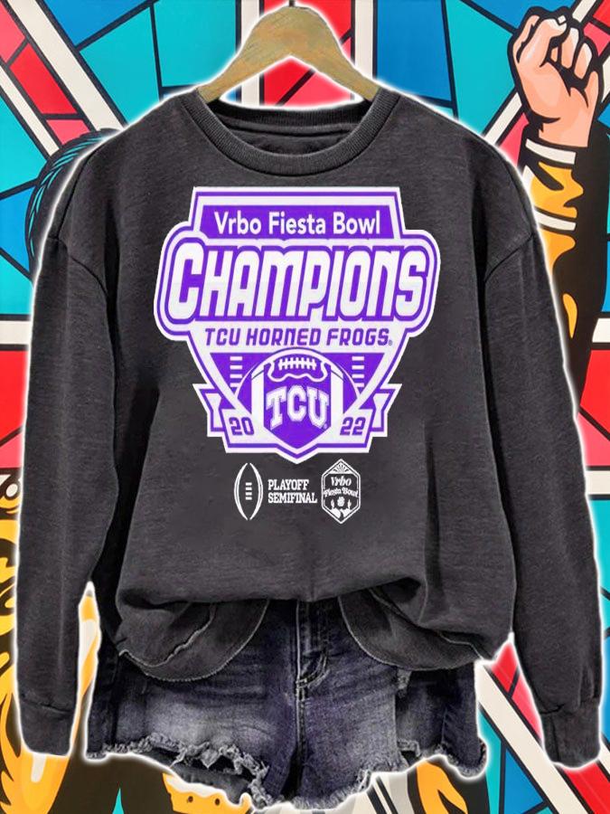 Fiesta Bowl Tcu Champs Shield shirt t-shirt sweatshirt