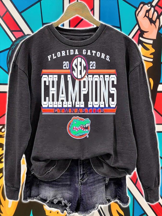 Florida Gators 2023 SEC Gymnastics Champions shirt t-shirt sweatshirt