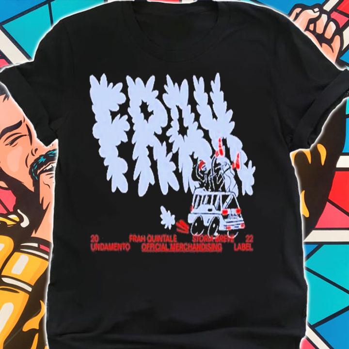 Frah Quintale Nera Storia Breve Undamento Label Frah Quintale 2022 Shirt t-shirt shirt