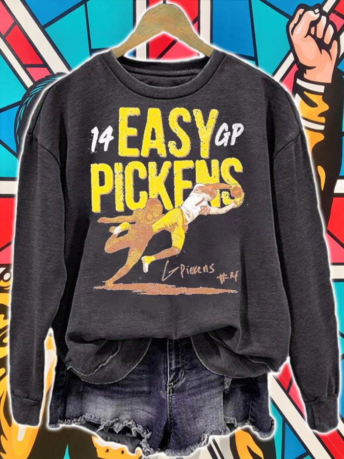 George Pickens Pittsburgh Easy Pickens Football Shirt t-shirt sweatshirt