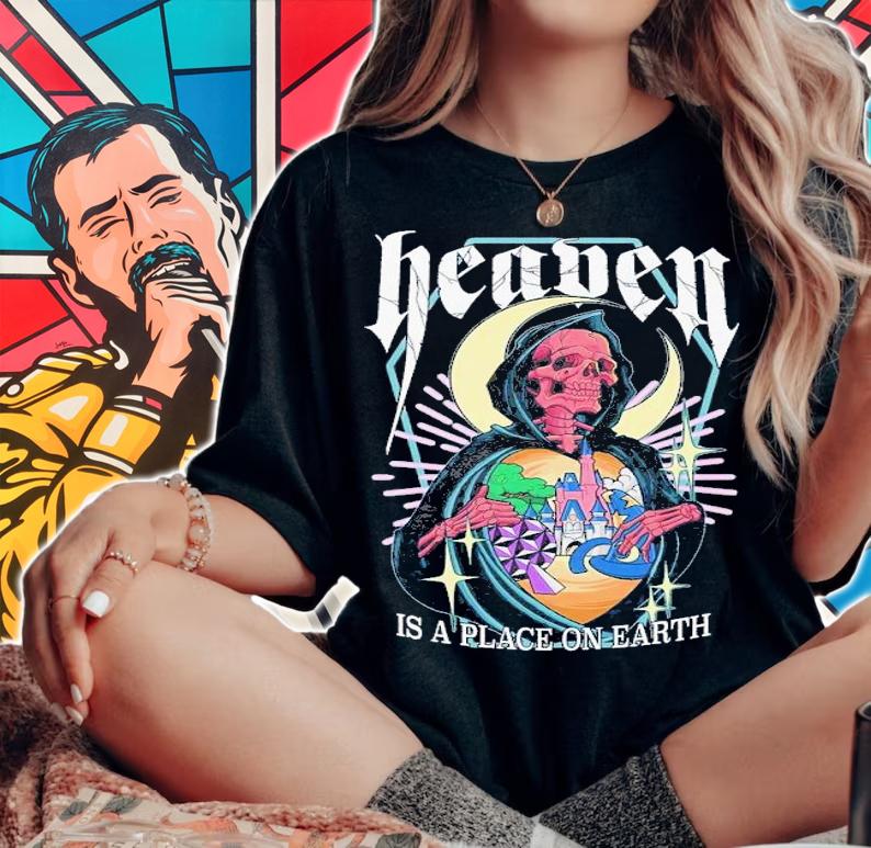 Heaven is a place on earth shirt t-shirt woman shirt