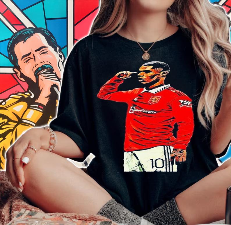 Marcus Rashford Celebration shirt t-shirt woman shirt
