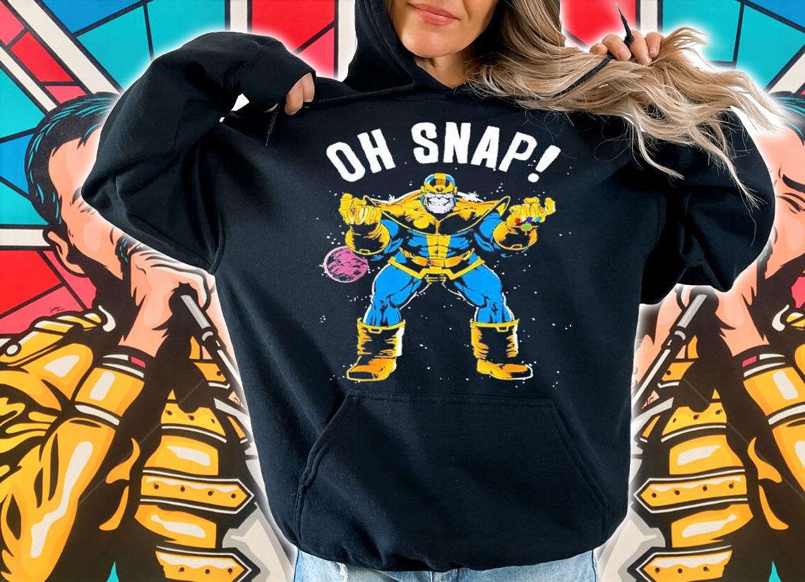 Marvel Thanos Space Oh Snap Shirt t-shirt hoodie