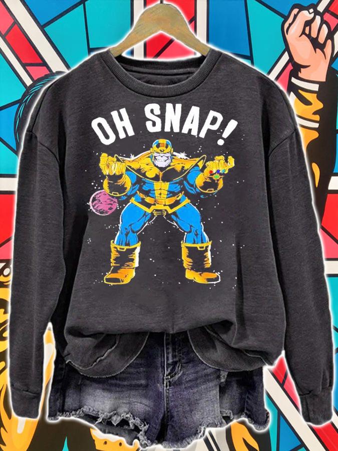 Marvel Thanos Space Oh Snap Shirt t-shirt sweatshirt