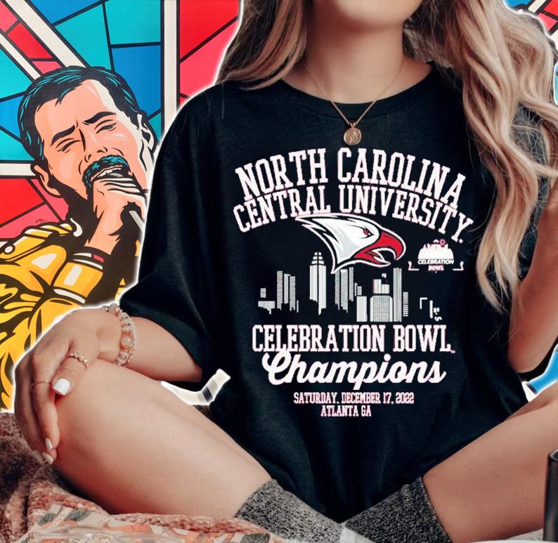 North Carolina Central University Celebration Bowls Football 2022 Shirt t-shirt woman shirt