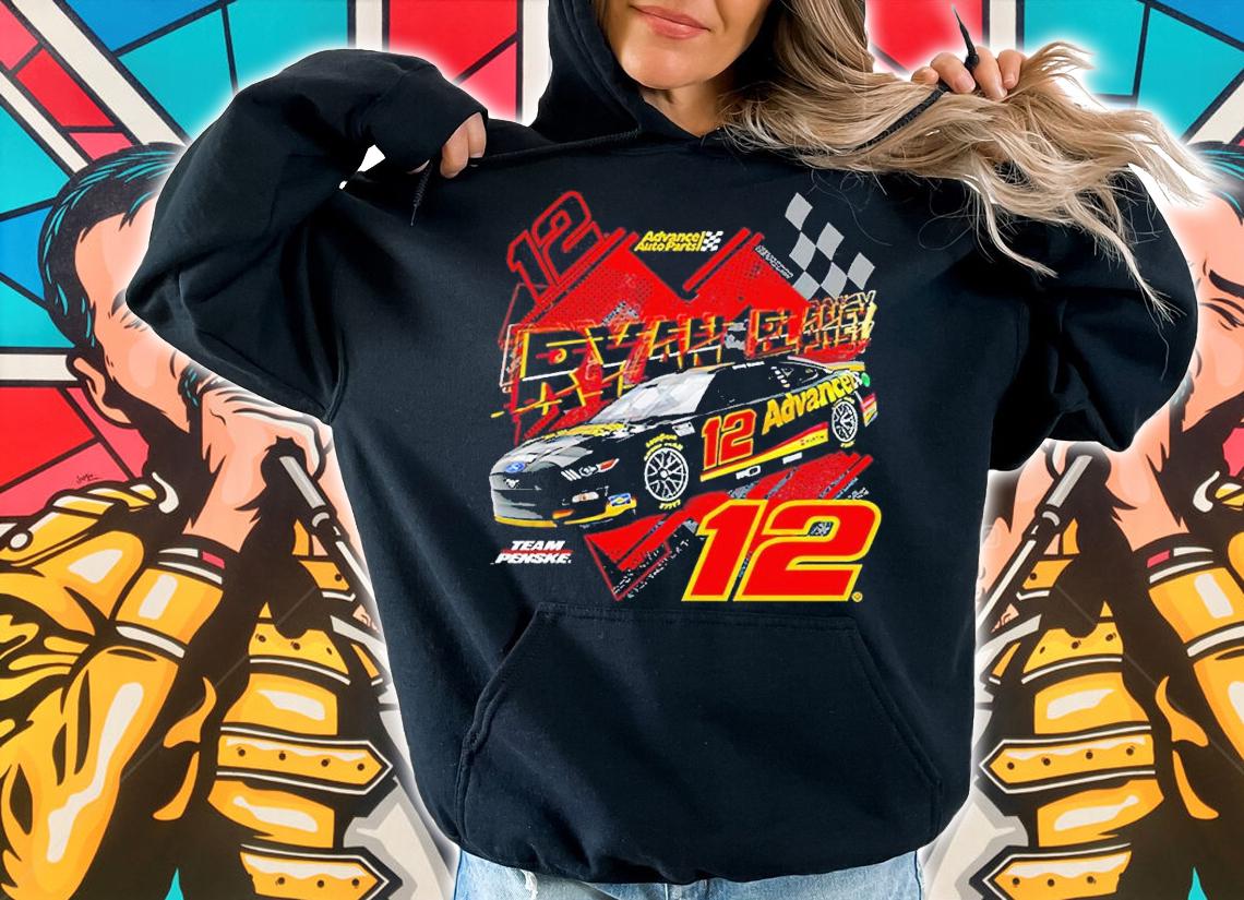 Ryan Blaney Team Penske Advance Auto Parts Car shirt t-shirt hoodie