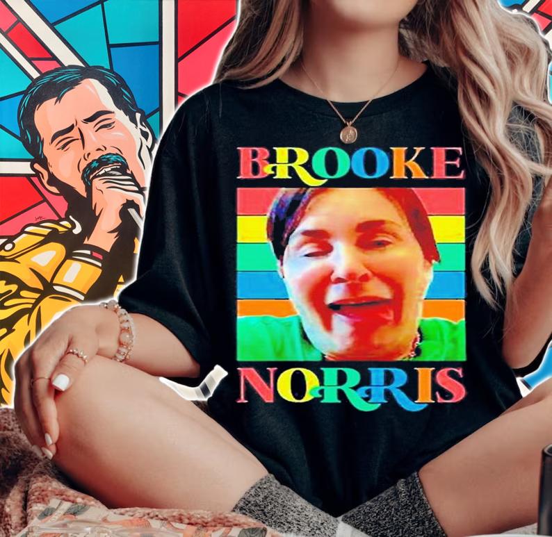 Brooke Norris Funny Colorful Shirt t-shirt