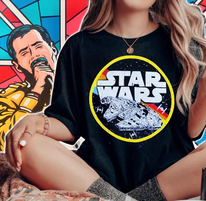 Jem Mens X-Wing Battle shirt t-shirt
