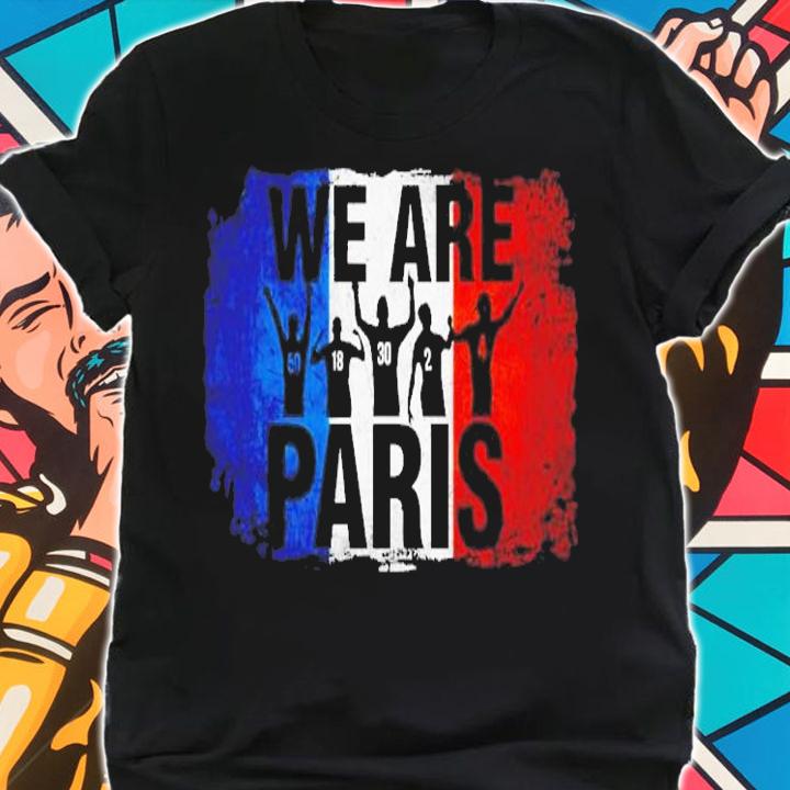 Paris Flag Psg We Are Paris Shirt t-shirt shirt