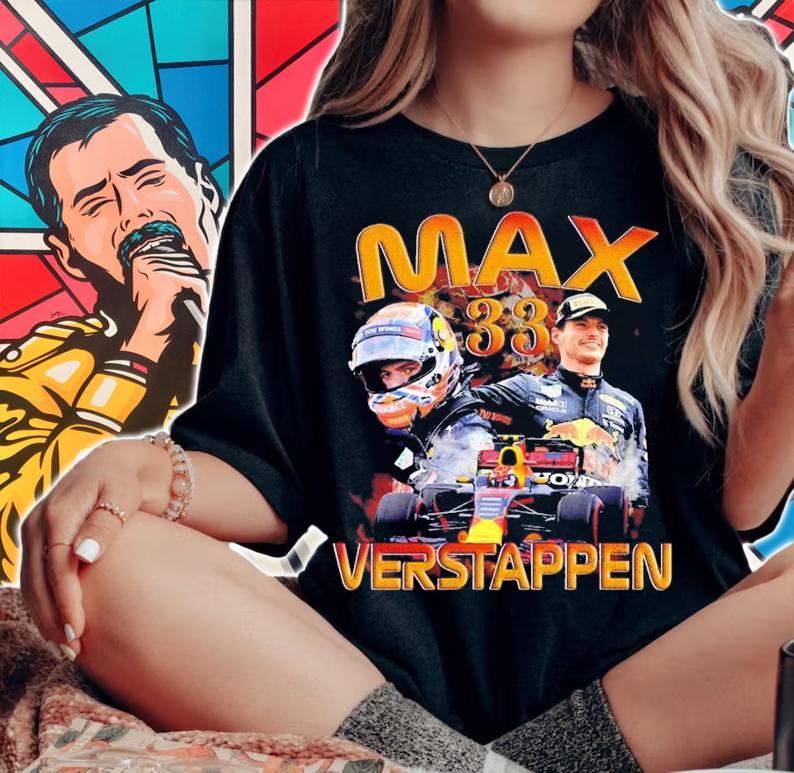 Max Verstappen Racing 90s Vintage T-Shirt t-shirt