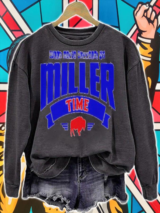 Miller Time Buffalo Bills Classic Von Miller Shirt t-shirt