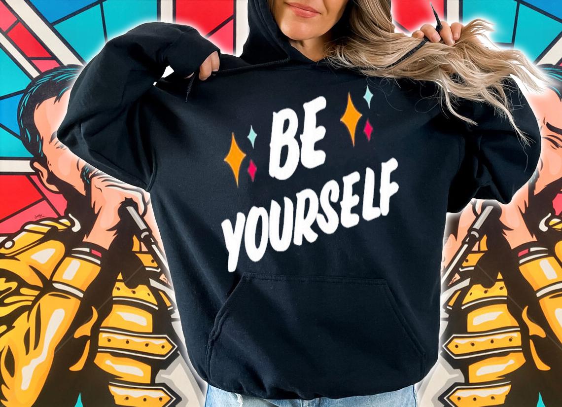 Men's Be yourself shirt t-shirt