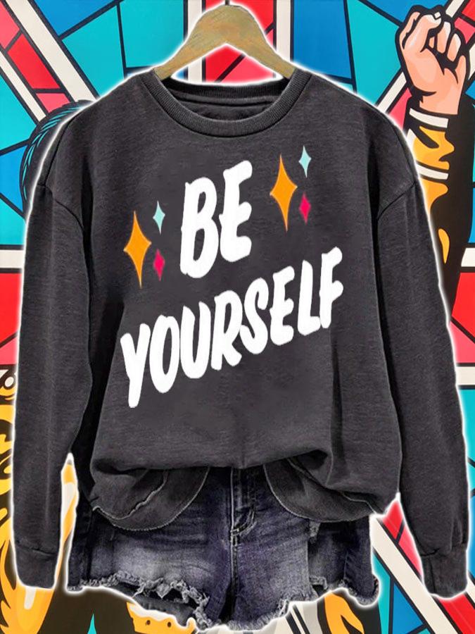 Men's Be yourself shirt t-shirt