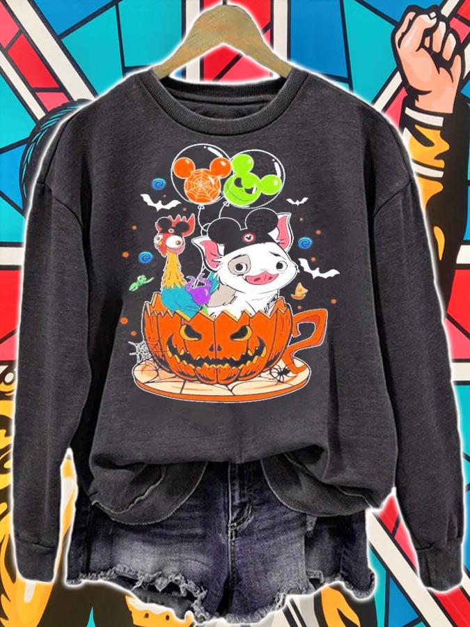 Moana Halloween Pua And Hei Disney T-Shirt t-shirt