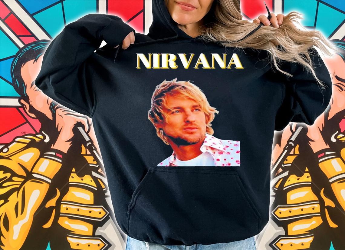 Nirvana Owen Wilson shirt t-shirt