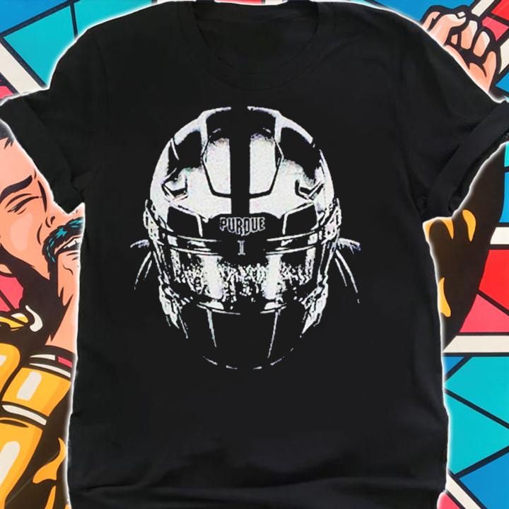 Purdue Reflective Ink Helmet Blackout shirt t-shirt shirt