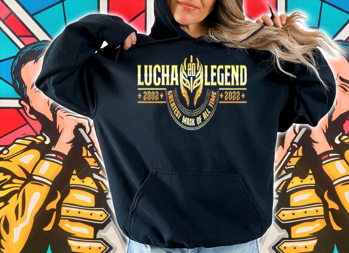 Rey Mysterio 20th Anniversary Lucha Legend shirt t-shirt