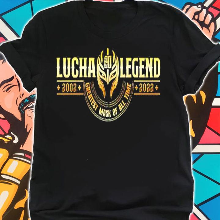 Rey Mysterio 20th Anniversary Lucha Legend shirt t-shirt