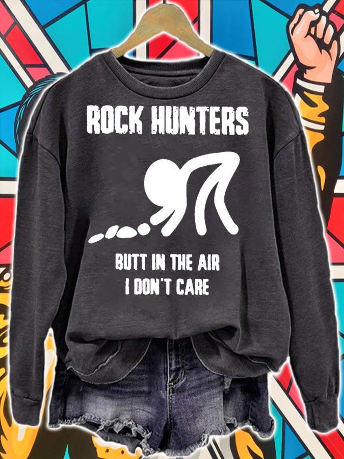 Rock hunters butt in the air I don't care Classic T-Shirt t-shirt sweatshirt