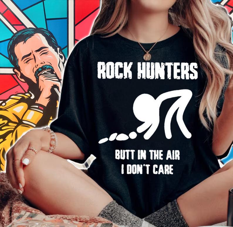 Rock hunters butt in the air I don't care Classic T-Shirt t-shirt woman shirt
