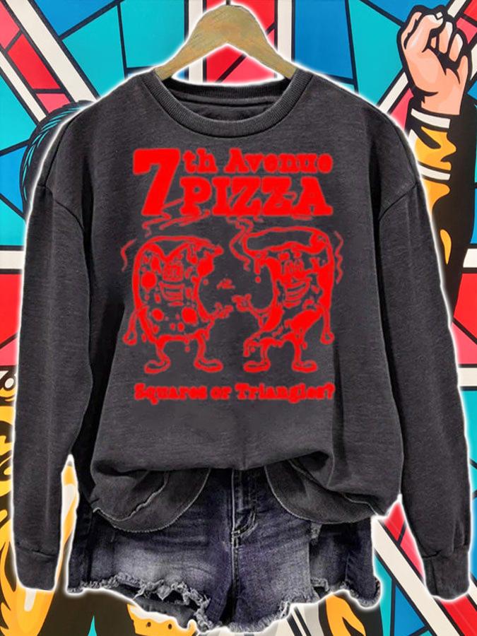 7th Avenue Pizza Squares Or Triangles Shirt t-shirt sweatshirt