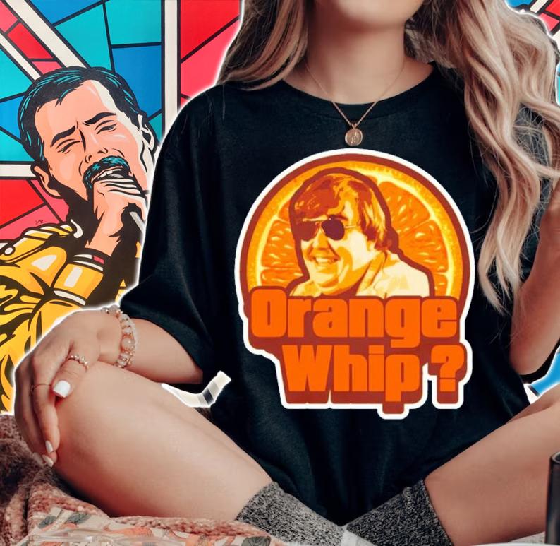 Blues Brothers Orange Whip Shirt t-shirt woman shirt