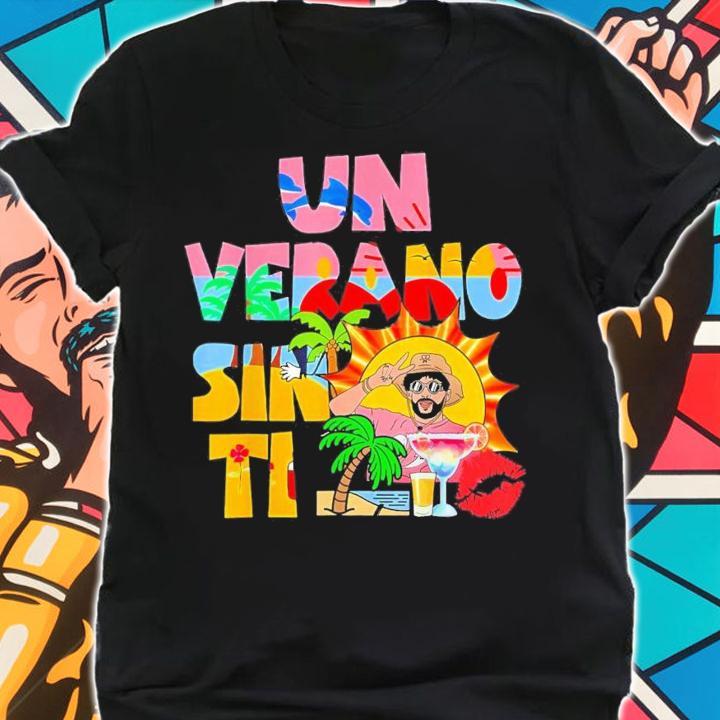 Bunny Un Verano Worlds Tour Sin Ti T-Shirt t-shirt