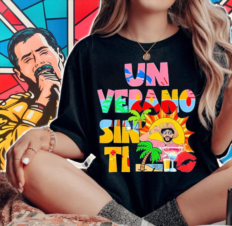 Bunny Un Verano Worlds Tour Sin Ti T-Shirt t-shirt