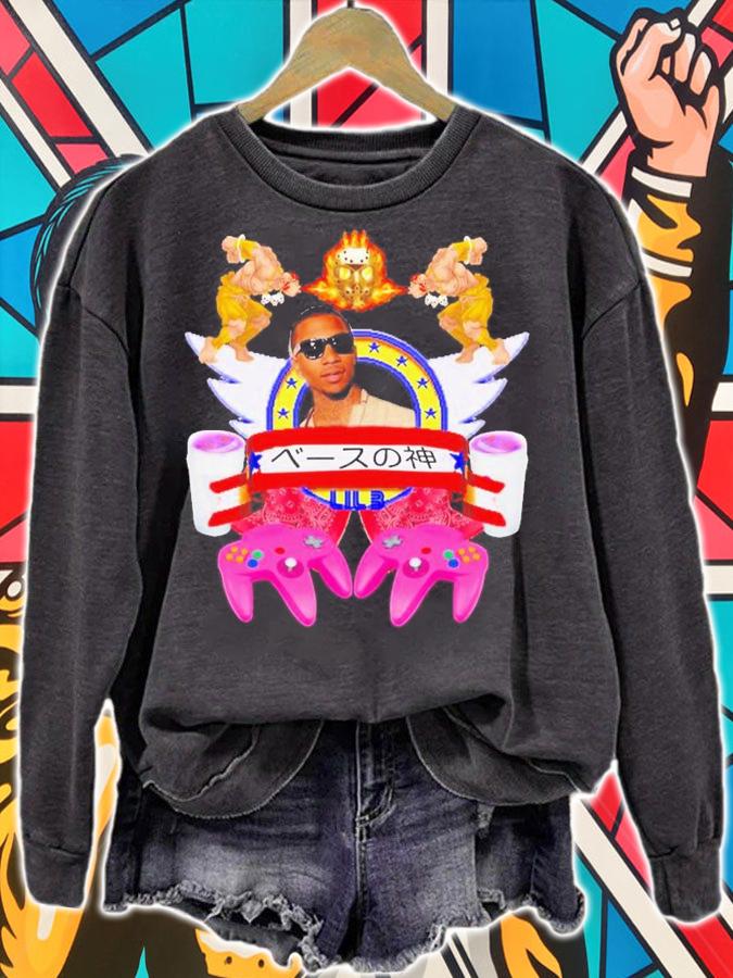 Lil B Historical Rare Amazing Wow Street Fighter Dhalsim Shirt t-shirt