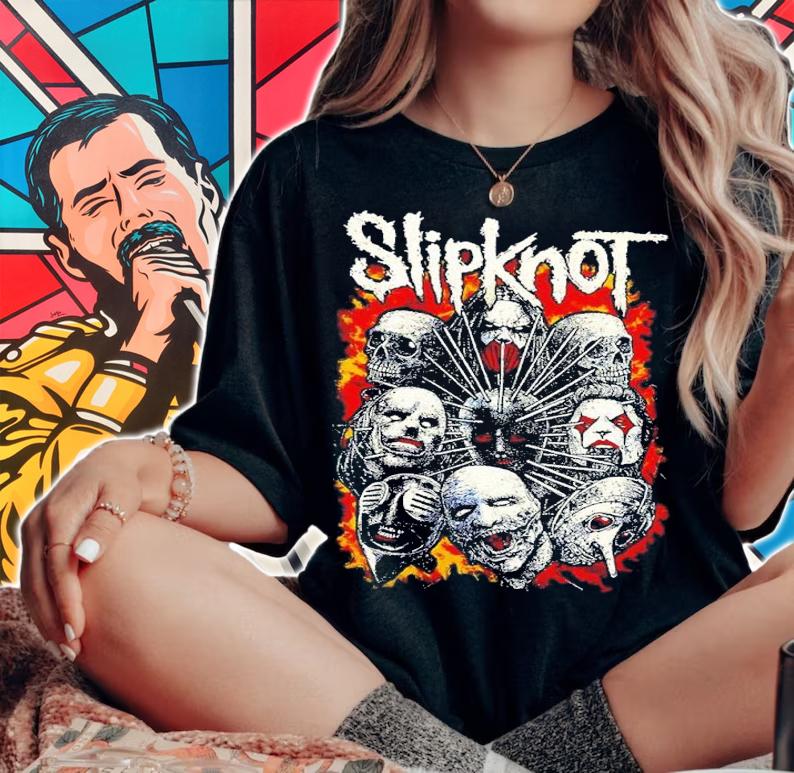 Slipknot band metal shirt t-shirt