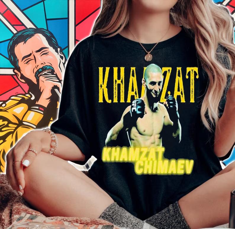 Sports Khamzat Chimaev Shirt t-shirt woman shirt