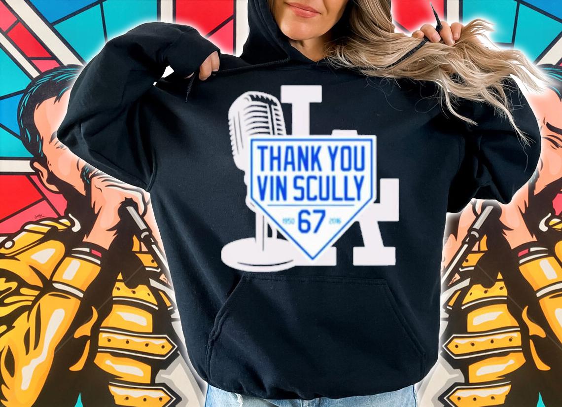 Thank You Vin Scully 67 Fan Shirt t-shirt hoodie